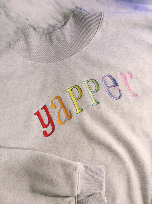 Mock Neck Sweatshirt