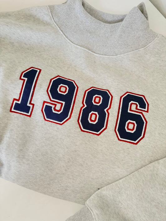 Mock Neck Sweatshirt