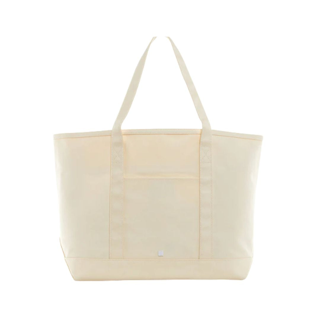 Coated Canvas Maxi Tote