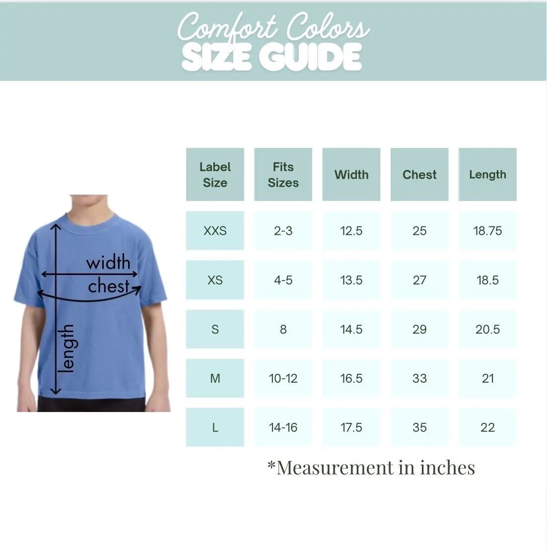 Back to School Comfort Colors Kids T-Shirts