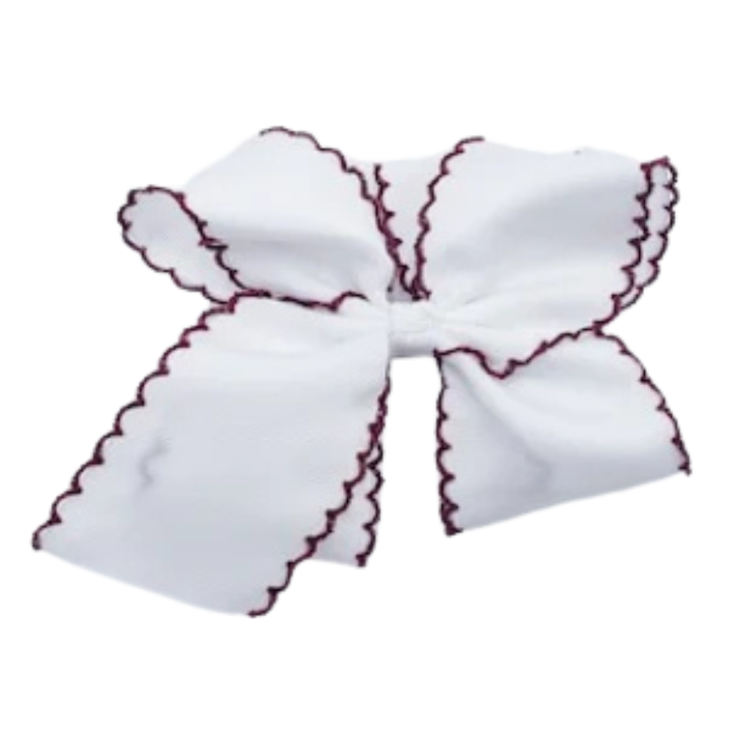 Custom Embroidery Hair Bows