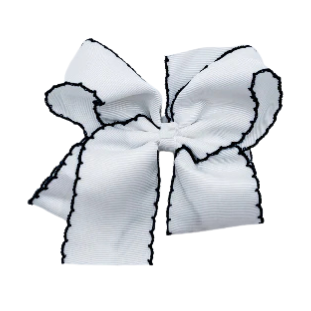 Custom Embroidery Hair Bows