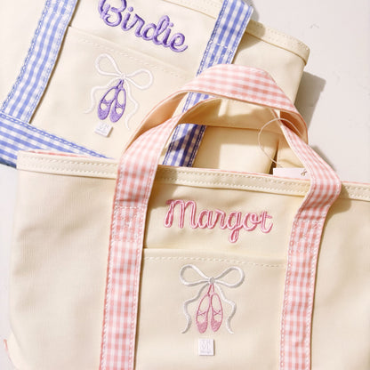 Ballet Coated Canvas Mini Tote