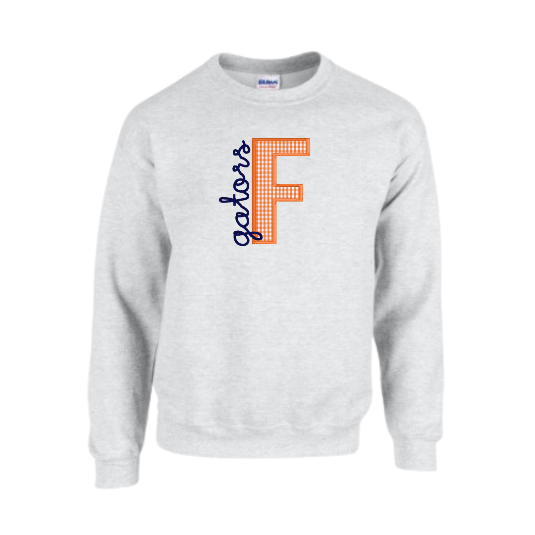 Adult Applique Game Day Sweatshirt