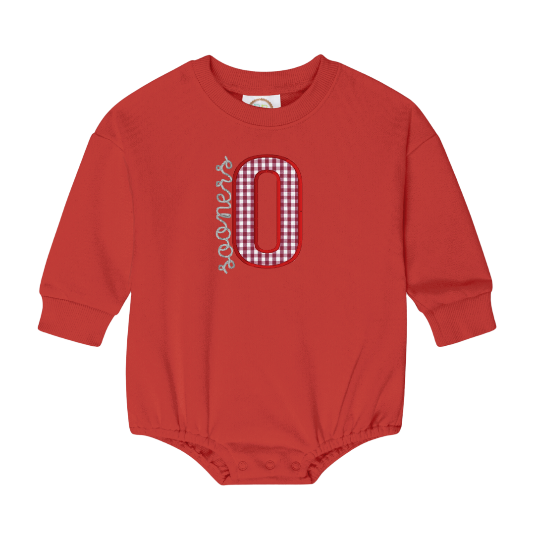 Toddler Applique Game Day Sweatshirt Bubble