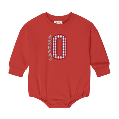 Toddler Applique Game Day Sweatshirt Bubble