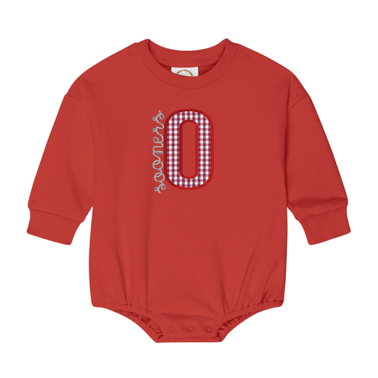 Toddler Applique Game Day Sweatshirt Bubble