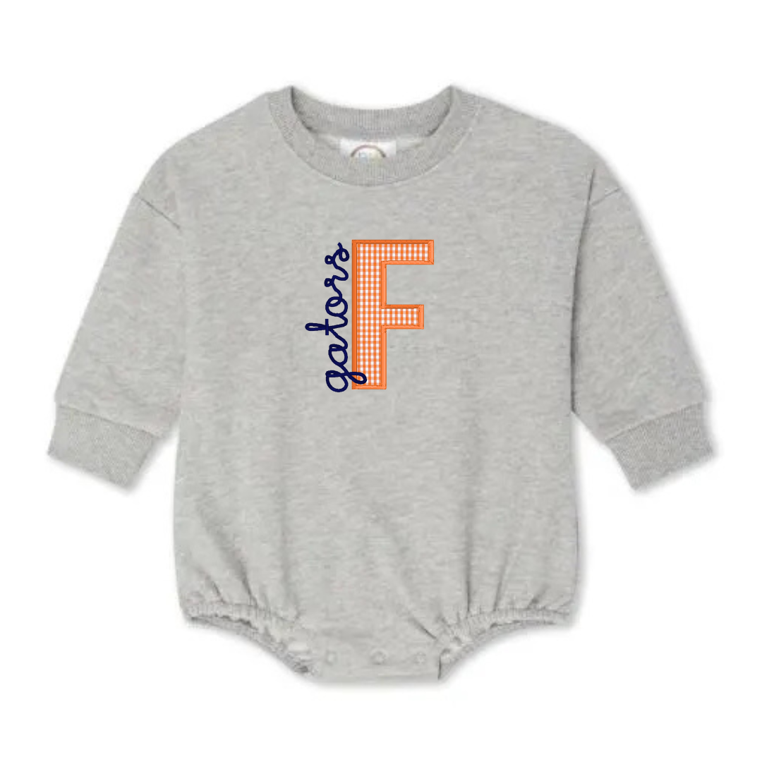 Toddler Applique Game Day Sweatshirt Bubble