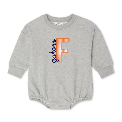 Toddler Applique Game Day Sweatshirt Bubble