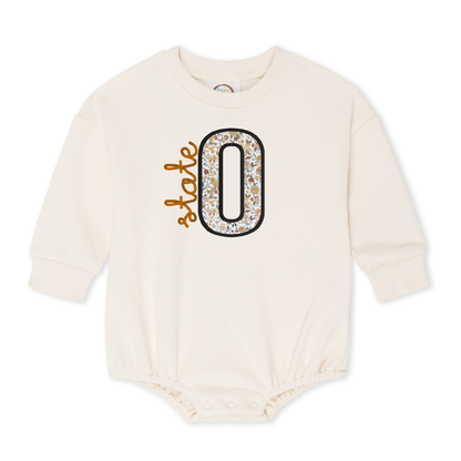 Toddler Applique Game Day Sweatshirt Bubble