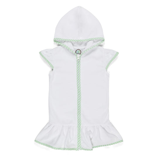 Girls Terry Cloth Cover Up Dress