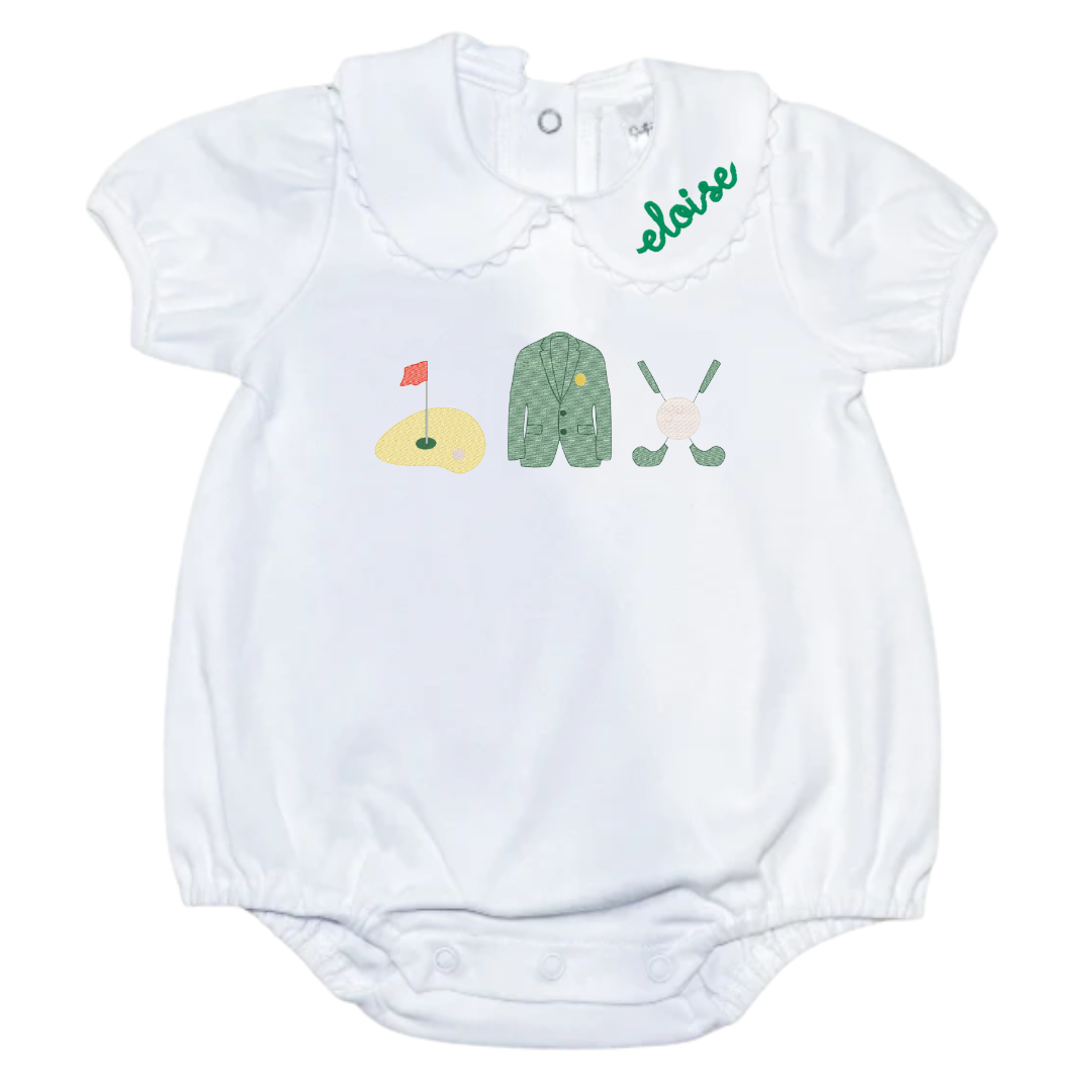 Golf Scalloped Collared Bubble