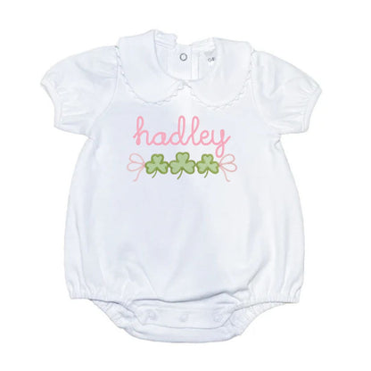 St. Patrick's Day Scalloped Collar Bubble