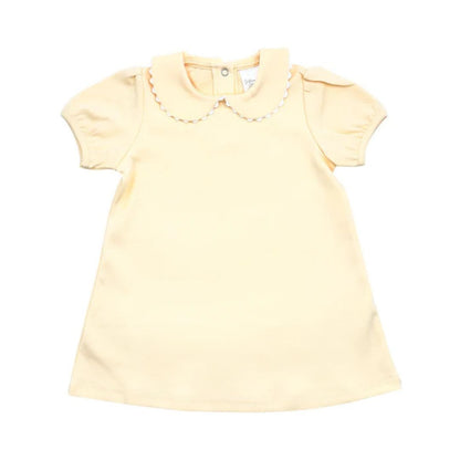 St. Patrick's Day Scalloped Collar Dress