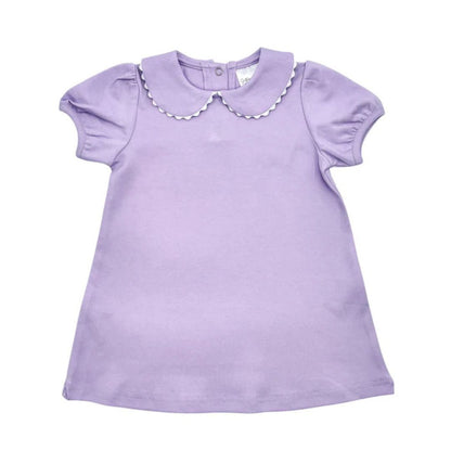 St. Patrick's Day Scalloped Collar Dress