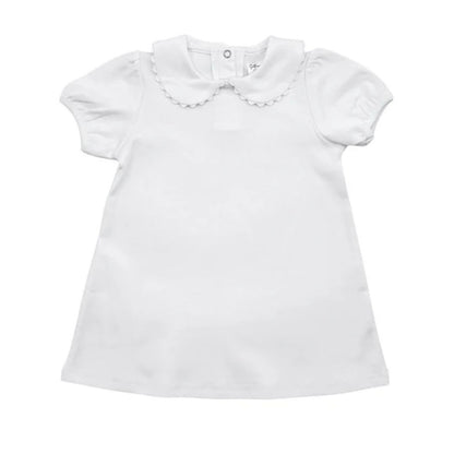 St. Patrick's Day Scalloped Collar Dress