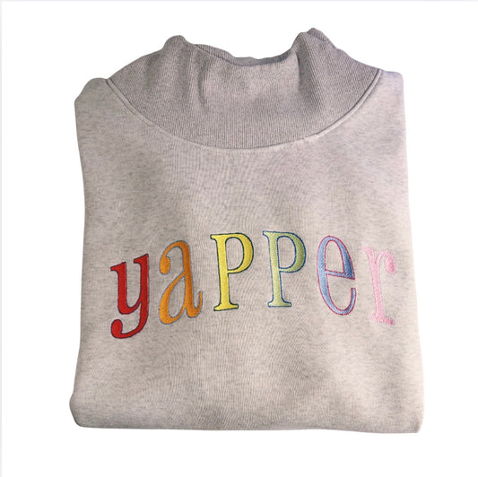 Mock Neck Sweatshirt