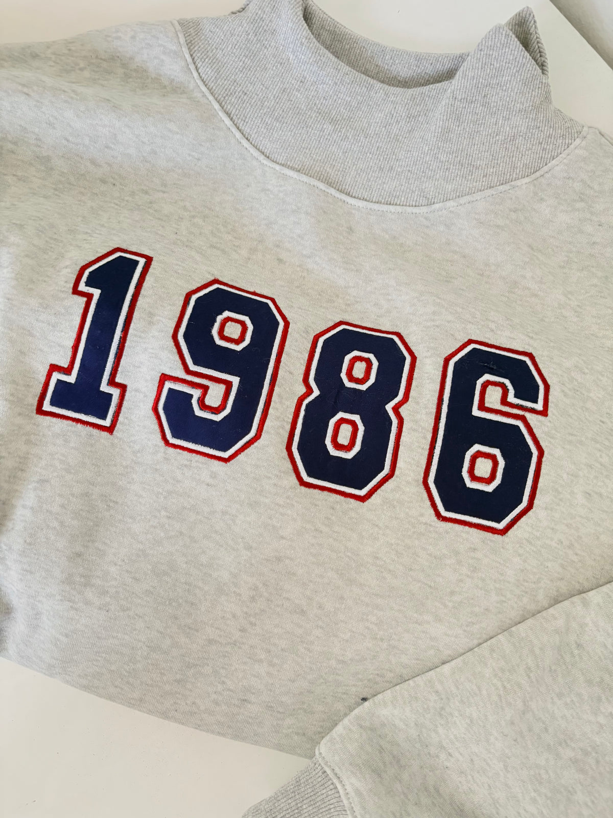 Mock Neck Sweatshirt