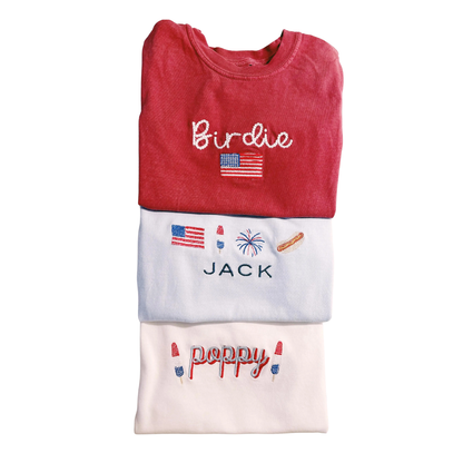 4th of July Comfort Colors Kids T-Shirts