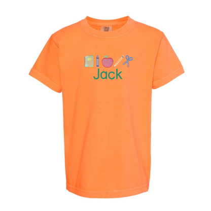 Back to School Comfort Colors Kids T-Shirts