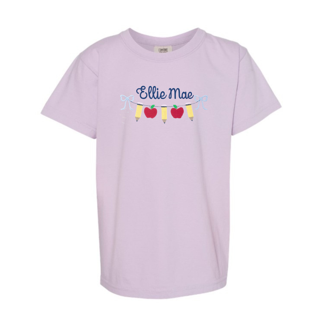 Back to School Comfort Colors Kids T-Shirts