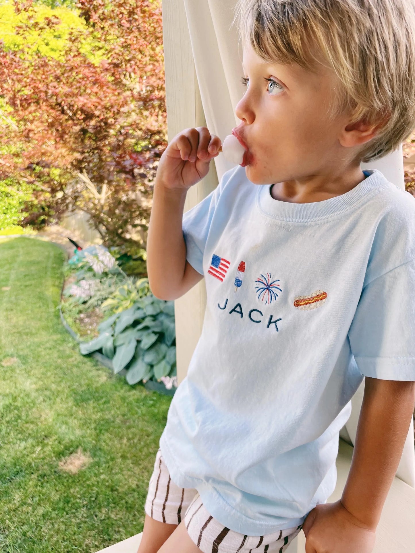 4th of July Comfort Colors Kids T-Shirts