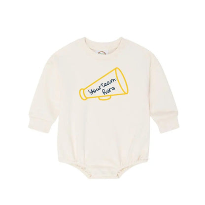 Toddler Megaphone Game Day Sweatshirt Bubble